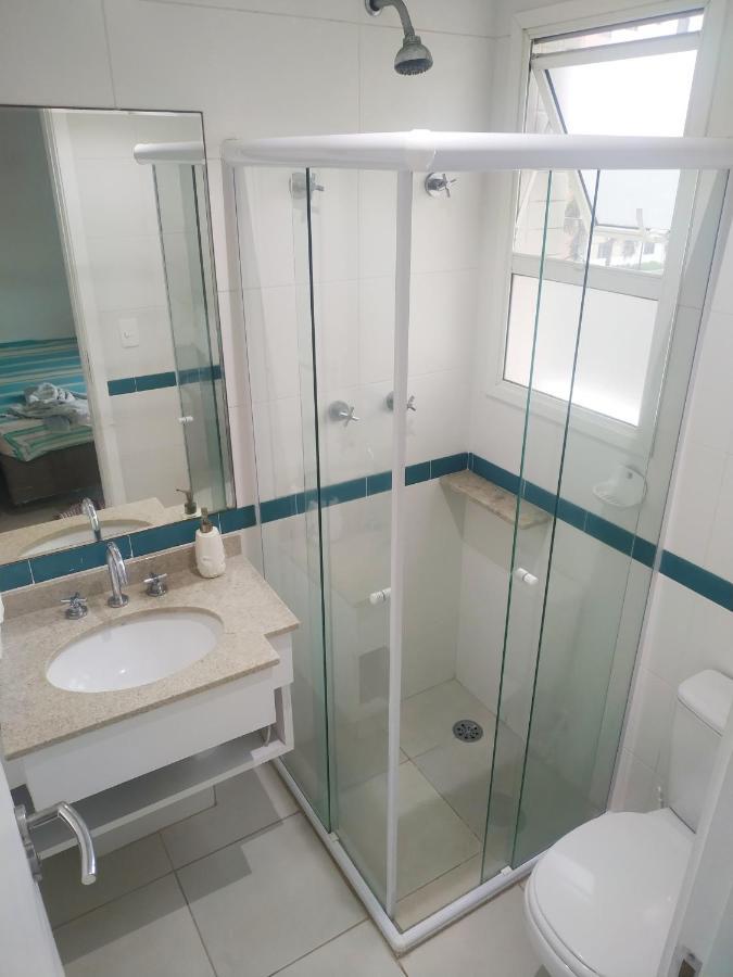 شقة Apartamento Praia Bertioga Frente Mar المظهر الخارجي الصورة