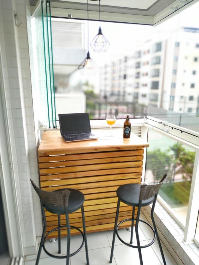 شقة Apartamento Praia Bertioga Frente Mar المظهر الخارجي الصورة