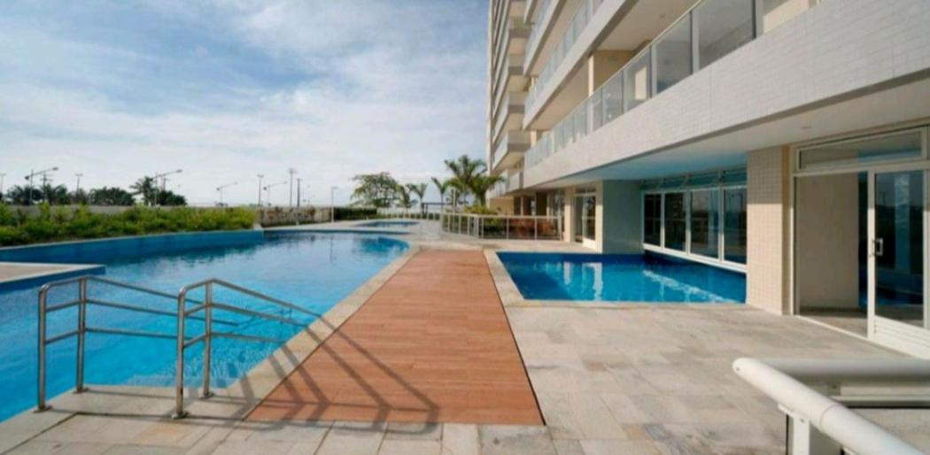 شقة Apartamento Praia Bertioga Frente Mar المظهر الخارجي الصورة